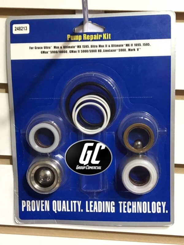 KIT DE EMPAQUES PARA PISTON AIRLESS #248213 - Imagen 2