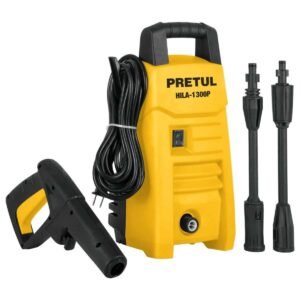 HIDROLAVADORA ELÉCTRICA 1300 PSI AMARILLA/NEGRO, PRETUL