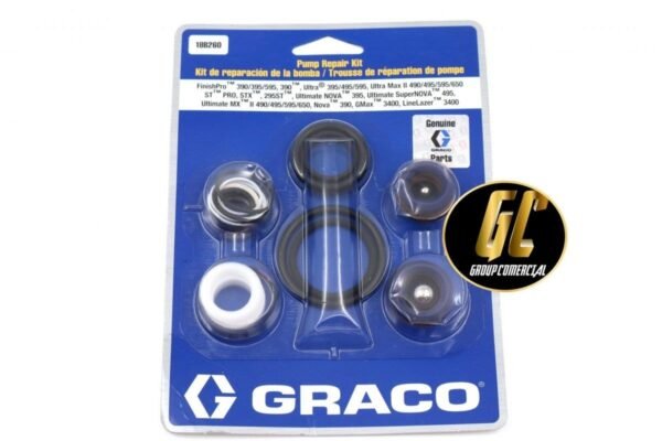 KIT DE EMPAQUES GRACO 18B260 - Imagen 2