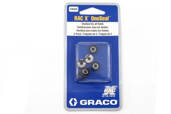 KIT DE 5 EMPAQUES GRACO PARA MARIPOSA RAC-X #246453