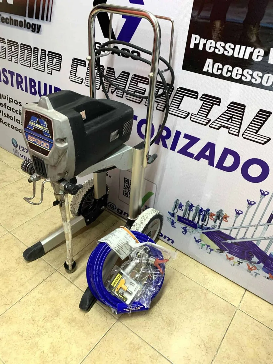 EQUIPO GRACO AIRLESSCO SP300 DE MOTOR 7/8 DE USO - Imagen 3