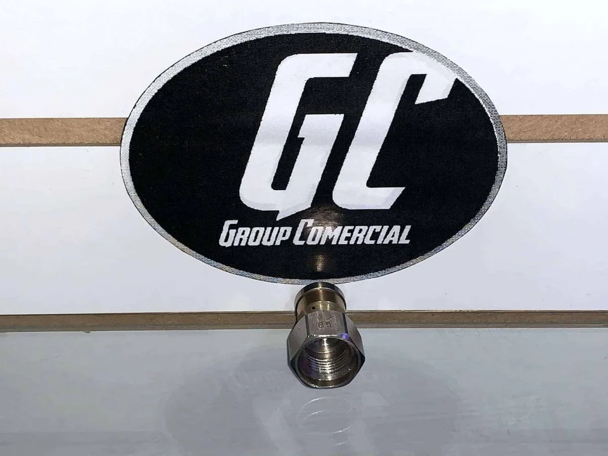 BOQUILLA 3/8 GIRATORIA DESTAPA TUBERIAS PARA HIDROLAVADORA - Imagen 3