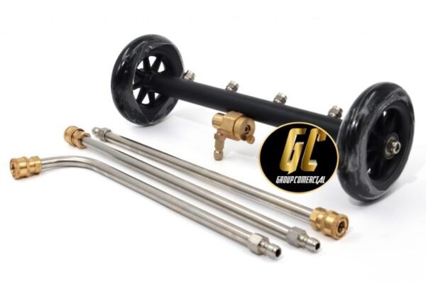 HIDROLIMPIADORA DE CARRITO ARTICULADO 4000 PSI MAX - Imagen 2