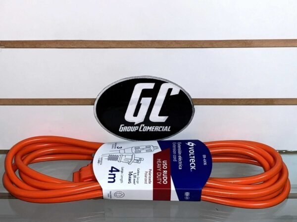 EXTENSION ELÉCTRICA USO RUDO, 4 M, CALIBRE 16, VOLTECK - Imagen 2