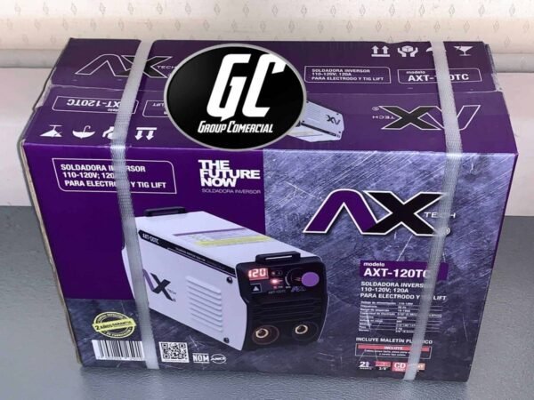 SOLDADORA INVERSOR MULTIPROCESOS, AXTECH AXT-120TC - Imagen 2