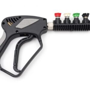 PISTOLA CORTA DE 3/8 CON BOQUILLAS PARA HIDROLAVADORA