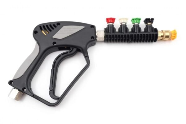 PISTOLA CORTA DE 3/8 CON BOQUILLAS PARA HIDROLAVADORA