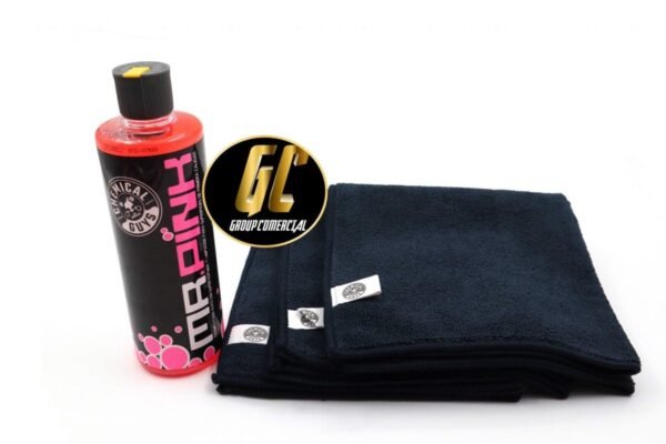 PACK DE SHAMPOO MR PINK CON TOALLAS CHEMICAL GUYS - Imagen 2