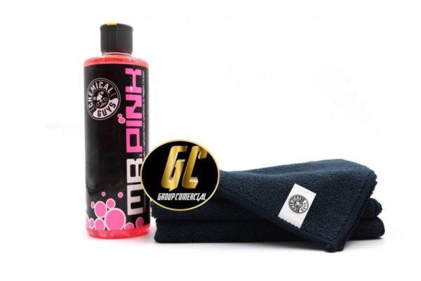 PACK DE SHAMPOO MR PINK CON TOALLAS CHEMICAL GUYS - Imagen 3