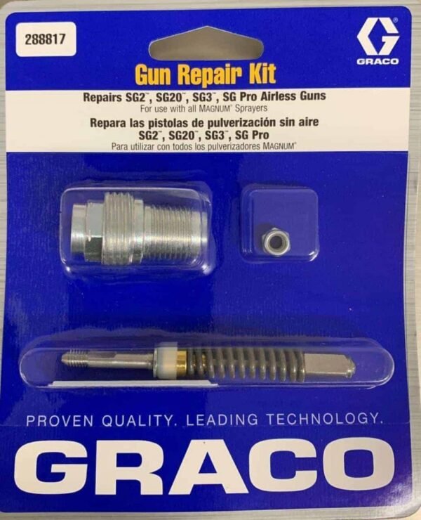 KIT DE REPARACIÓN PARA PISTOLAS GRACO SG2 Y SG3