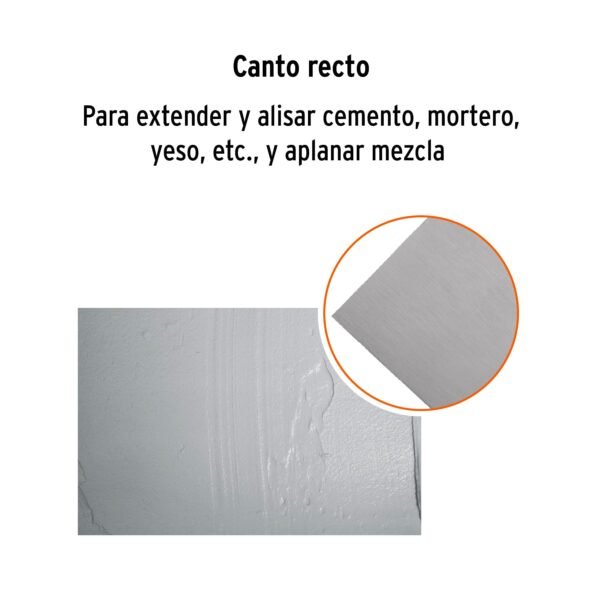 LLANA CANTO RECTO 11", 10 REMACHES, MANGO DE MADERA 15400 - Imagen 4