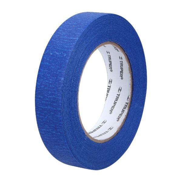 CINTA MASKING TAPE AZUL DE 1" X 50 M PARA PINTOR, TRUPER