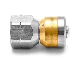 BOQUILLA 3/8 GIRATORIA DESTAPA TUBERIAS PARA HIDROLAVADORA