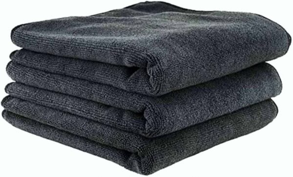 PACK 3 TOALLAS CHEMICAL GUYS WORKHORSE BLACK 16X16”