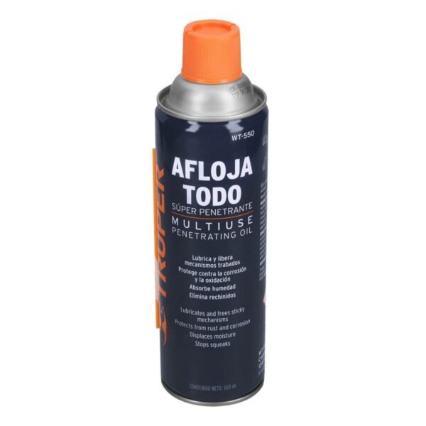 ACEITE AFLOJATODO PENETRANTE, CANTIDAD DE 550 ML, TRUPER