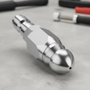 BOQUILLA PARA HIDROLAVADORA DESTAPA TUBERIAS 1/4