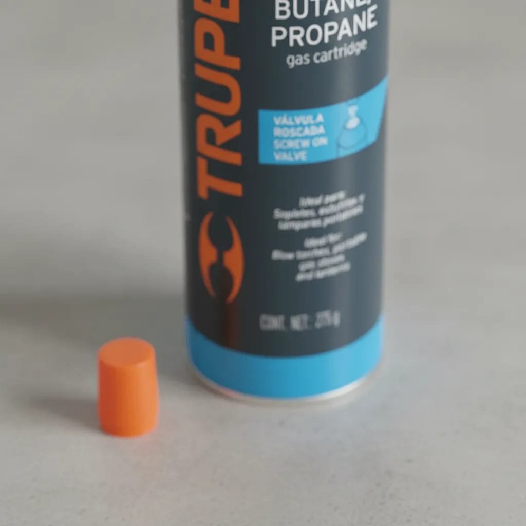 CAJA DE 12 LATAS DE GAS BUTANO VÁLVULA ROSCADA, TRUPER - Imagen 3
