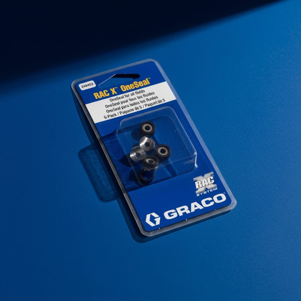 KIT DE 5 EMPAQUES GRACO PARA MARIPOSA RAC-X #246453 - Imagen 2