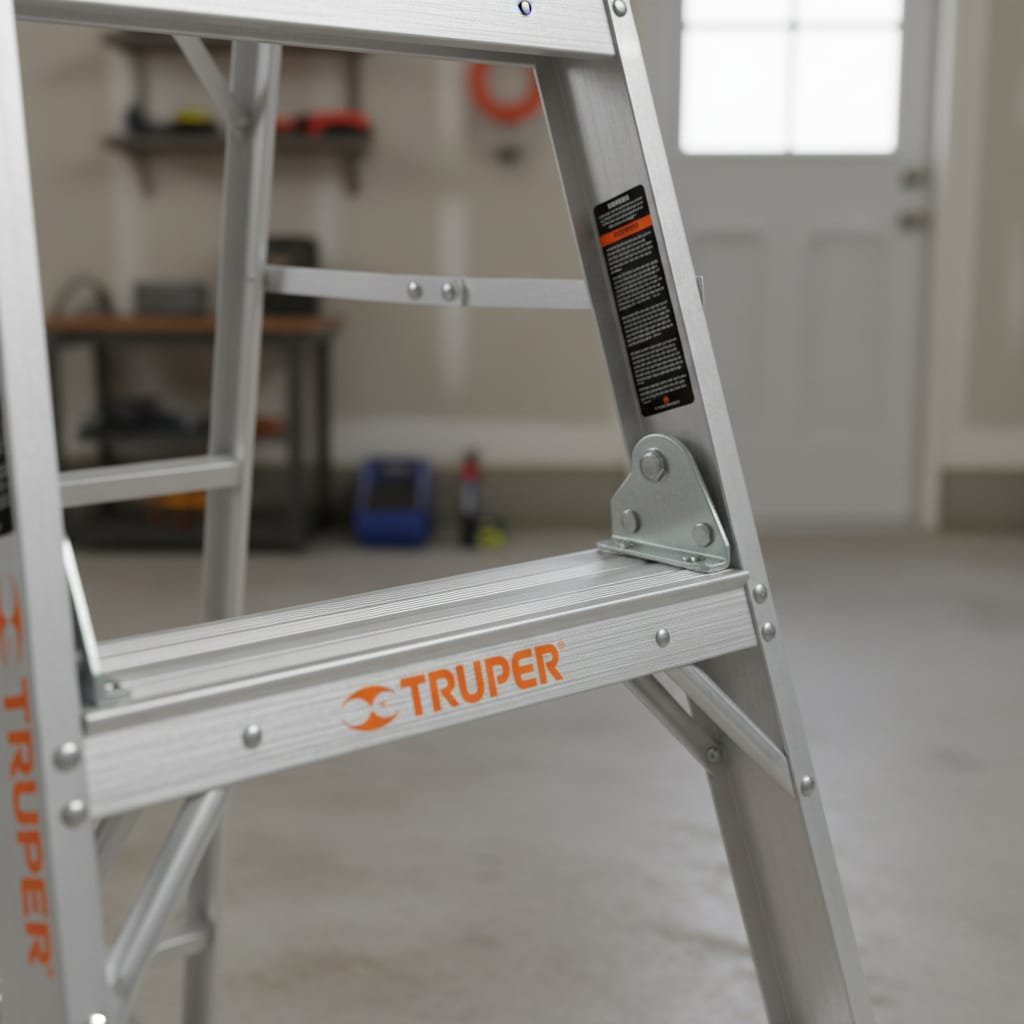 ESCALERA TIPO TIJERA DE 5 ESCALONES 150 KG, TRUPER - Imagen 2