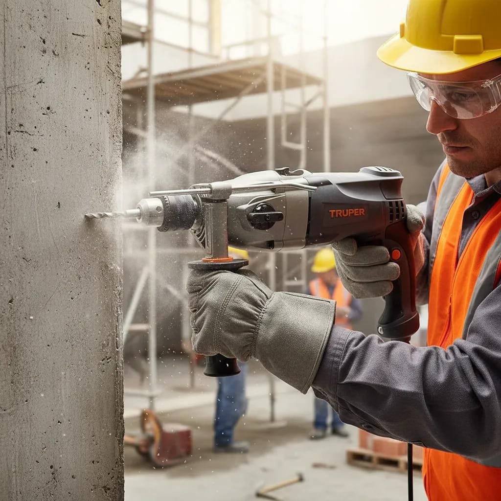 ROTOMARTILLO ½” 1200 W, INDUSTRIAL, TRUPER, CON REGALO - Imagen 2