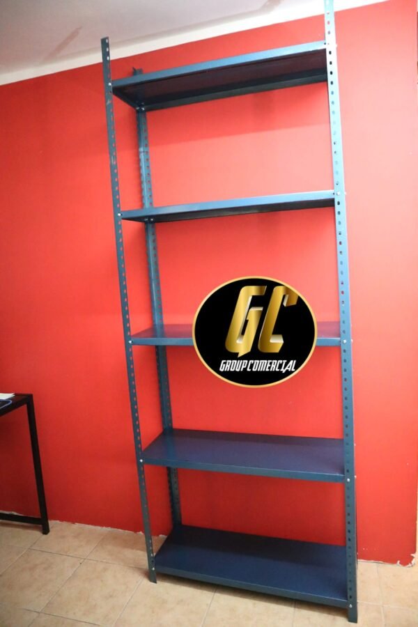 ESTANTE METÁLICO PROFESIONAL, 220X85X30 CM, CAPACIDAD 150 KG, ANAQUEL DE ALMACENAMIENTO - Imagen 2