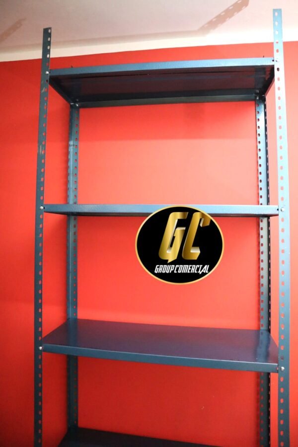 ESTANTE METÁLICO PROFESIONAL, 220X85X30 CM, CAPACIDAD 150 KG, ANAQUEL DE ALMACENAMIENTO - Imagen 3